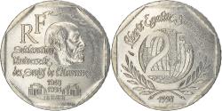 World Coins - Coin, France, René Cassin, 2 Francs, 1998, , Nickel, KM:1213