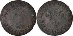 World Coins - Coin, France, Louis XIII, Double Tournois, 1613, Paris, , Copper
