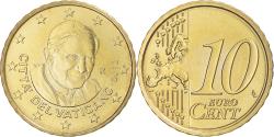 World Coins - VATICAN CITY, Pape Benoit XVI, 10 Euro Cent, 2012, Rome, , Brass, KM:385