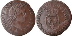 World Coins - Coin, France, Louis XV, Liard, 1769, Toulouse, , Copper, Gadoury:272