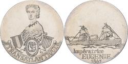 World Coins - France, Medal, Les Grands Transatlantiques, Impératrice Eugénie
