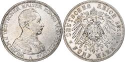 World Coins - German States, PRUSSIA, Wilhelm II, 5 Mark, 1913, Berlin, , Silver