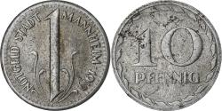 World Coins - Germany, Stadt Mannheim, 10 Pfennig, 1919, , Iron
