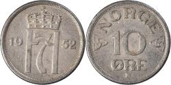 World Coins - Coin, Norway, 10 Öre, 1952