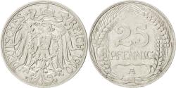 World Coins - Coin, GERMANY - EMPIRE, Wilhelm II, 25 Pfennig, 1910, Berlin, , Nickel