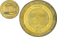 World Coins - France, Token, Touristic token, Nimes - La Maison Carrée, Arts & Culture, 2012
