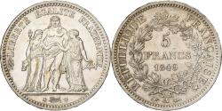 World Coins - France, 5 Francs, Hercule, 1849, Paris, Silver, , Gadoury:683