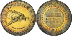 World Coins - France, Token, Touristic token, 62/ Nausicaà - Tortue - Boulogne, Arts &
