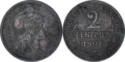 World Coins - Coin, France, Dupuis, 2 Centimes, 1908, Paris, , Bronze, KM:841