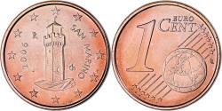 World Coins - San Marino, Euro Cent, 2006, Rome, , Copper Plated Steel, KM:440