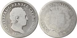 World Coins - Coin, ITALIAN STATES, SARDINIA, Carlo Felice, 50 Centesimi, 1830, Torino