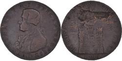 World Coins - United Kingdom, Halfpenny Token, John Howard, 1794, , Copper
