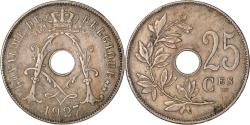 World Coins - Coin, Belgium, 25 Centimes, 1927, , Copper-nickel, KM:68.1