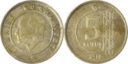 World Coins - Coin, Turkey, 5 Kurus, 2012