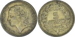 World Coins - Coin, France, 5 Francs, 1946
