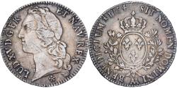 World Coins - France, Louis XV, Ecu, Écu au bandeau, 1754, Metz, Silver, , KM:512.2