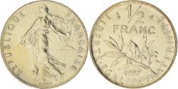 World Coins - Coin, France, Semeuse, 1/2 Franc, 1997, Paris, , Nickel, KM:931.1