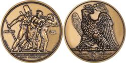 World Coins - France, Medal, First French Empire, Invasion de 1814, History, , Bronze