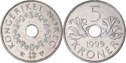 World Coins - Coin, Norway, 5 Kroner, 1999