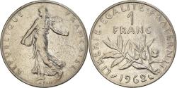 World Coins - Coin, France, Semeuse, Franc, 1962, Paris, , Nickel, KM:925.1
