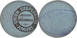 World Coins - France, Token, Amiens, Union Coopérative, Appoint Boulangerie,