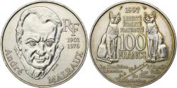 World Coins - France, 100 Francs, André Malraux, 1997, Silver, , Gadoury:954