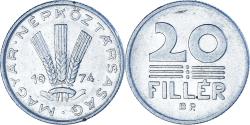 World Coins - Coin, Hungary, 20 Fillér, 1974