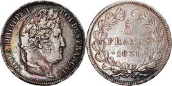 World Coins - Coin, France, Louis-Philippe, 5 Francs, 1831, Toulouse, , Silver