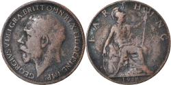 World Coins - Coin, Great Britain, George V, Farthing, 1916, , Bronze, KM:808.1
