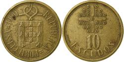 World Coins - Portugal, 10 Escudos, 1990, Nickel-brass, , KM:633