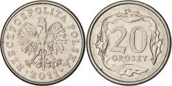 World Coins - Poland, 20 Groszy, 2011, Warsaw, Copper-nickel, , KM:280