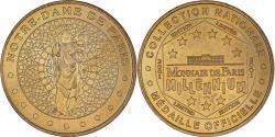 World Coins - France, Token, Touristic token, Paris - Notre Dame - Vierge à l'enfant, 2001