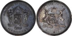 World Coins - Canada, Medal, Masonic, New Brunswick, Centennial of Freemasonry, 1884