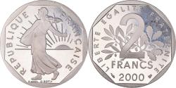 World Coins - Coin, France, Semeuse, 2 Francs, 2000, Paris, Proof, , Nickel, KM:942.2