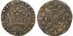 World Coins - France, Counter Token, "à la Couronne" type, Bronze,
