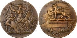 World Coins - France, Medal, Médaille de récompense, A la science, Bronze, Bottée