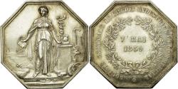 World Coins - France, Token, Industry, 1859, , Silver