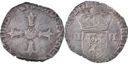 World Coins - Coin, France, 1/4 Ecu, 1601, La Rochelle, Rare, , Silver, Sombart:4688