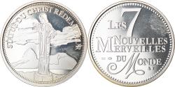World Coins - France, Medal, Merveilles du monde, Statue du Christ Rédempteur, Arts &