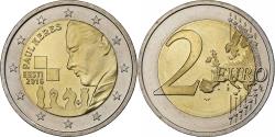 World Coins - Estonia, 2 Euro, Paul Keres, 2016, Vilnius, Bi-Metallic,