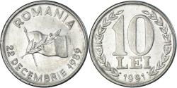 World Coins - Coin, Romania, 10 Lei, 1991