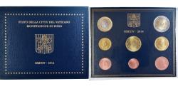 World Coins - Vatican, 1 Cent to 2 Euro, 2014, , (No Composition)