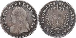 World Coins - France, Louis XV, 6 Sols, 1/20 Écu  aux branches d'olivier (6 sols)