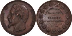 World Coins - France, Medal, Napoléon III, Lycée Impérial Saint-Louis, 1858, Barre