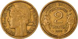 World Coins - Coin, France, Morlon, 2 Francs, 1935, , Aluminum-Bronze, KM:886