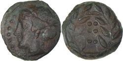 Ancient Coins - Coin, Sicily, Hemilitron, ca. 415-409 BC, Himera, , Bronze, HGC:2-479