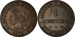 World Coins - Coin, France, Cérès, Centime, 1872, Paris, , Bronze, KM:826.1