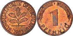 World Coins - Coin, GERMANY - FEDERAL REPUBLIC, Pfennig, 1983, Stuttgart, , Copper