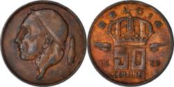 World Coins - Coin, Belgium, Baudouin I, 50 Centimes, 1966, , Bronze, KM:149.1