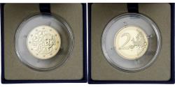 World Coins - France, 2 Euro, Pierre de Coubertin, Proof, 2013, MDP, Bi-Metallic,